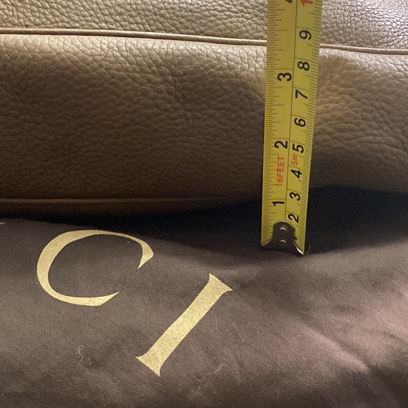 🎄Gucci “Jackie” 1961 Medium Canvas Bag with leather trim, NWT - Picture 11 of 15